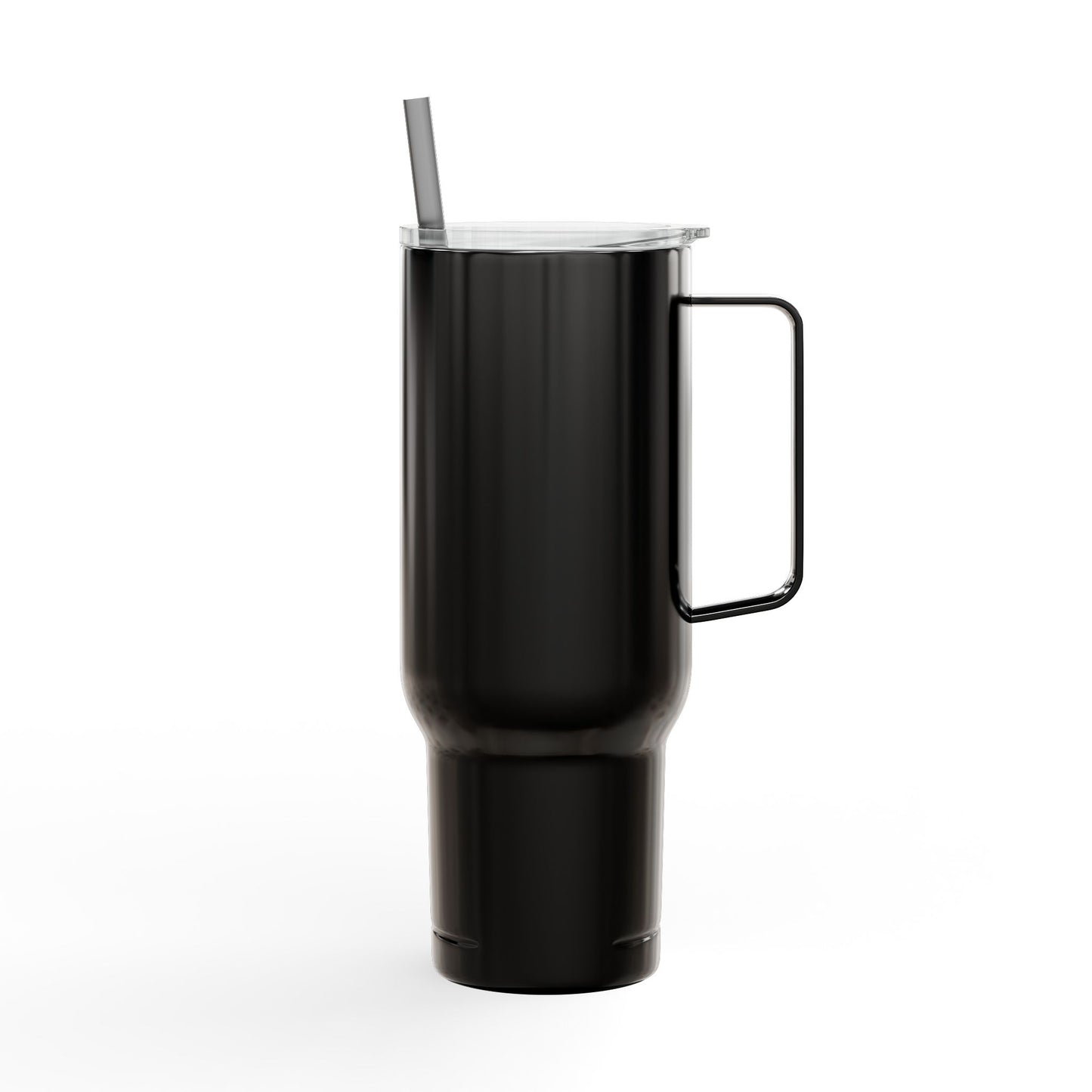 40oz Engraved Insulated Tumbler with Lid & Straw — Customizable Travel Mug