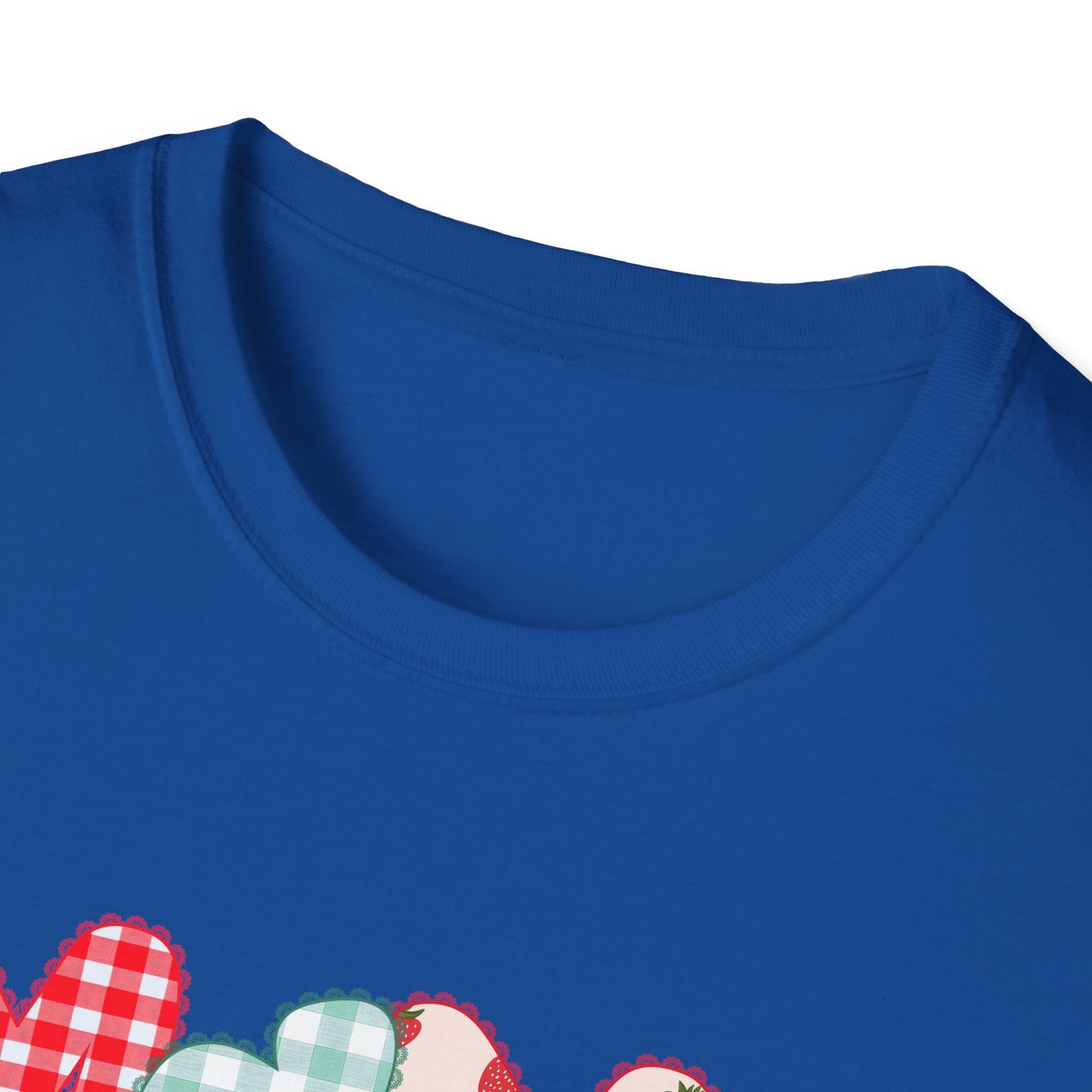 Mama Patterned Patchwork T-Shirt — Floral & Gingham "Mama" Design, Cute Mother's Day Gift