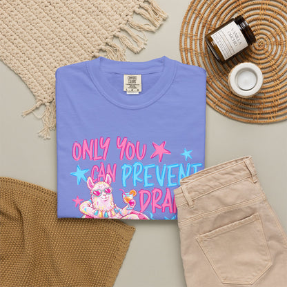 “Only You Can Prevent Drama" comfort color