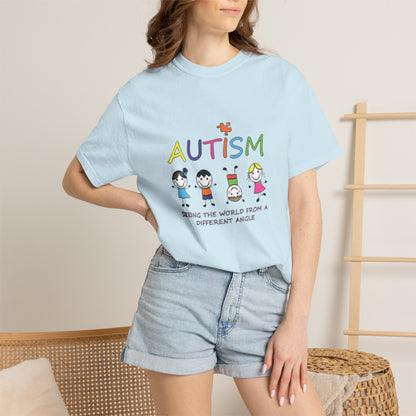 Autism, Seeing the World From a Different Angle T-shirt
