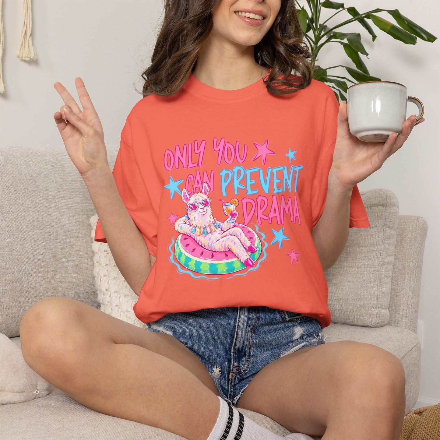 “Only You Can Prevent Drama" comfort color