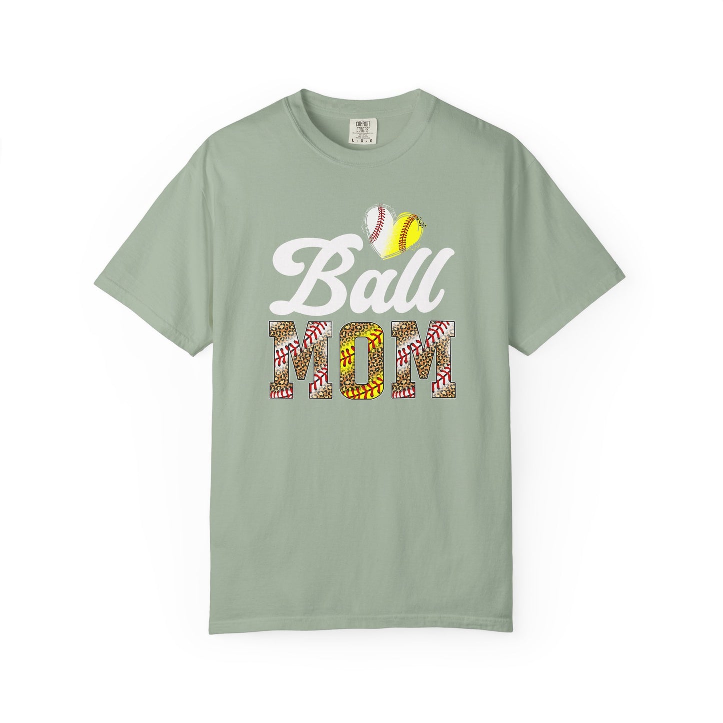 Mom Floral Pattern T-Shirt — Colorful Floral "MOM" Graphic Tee