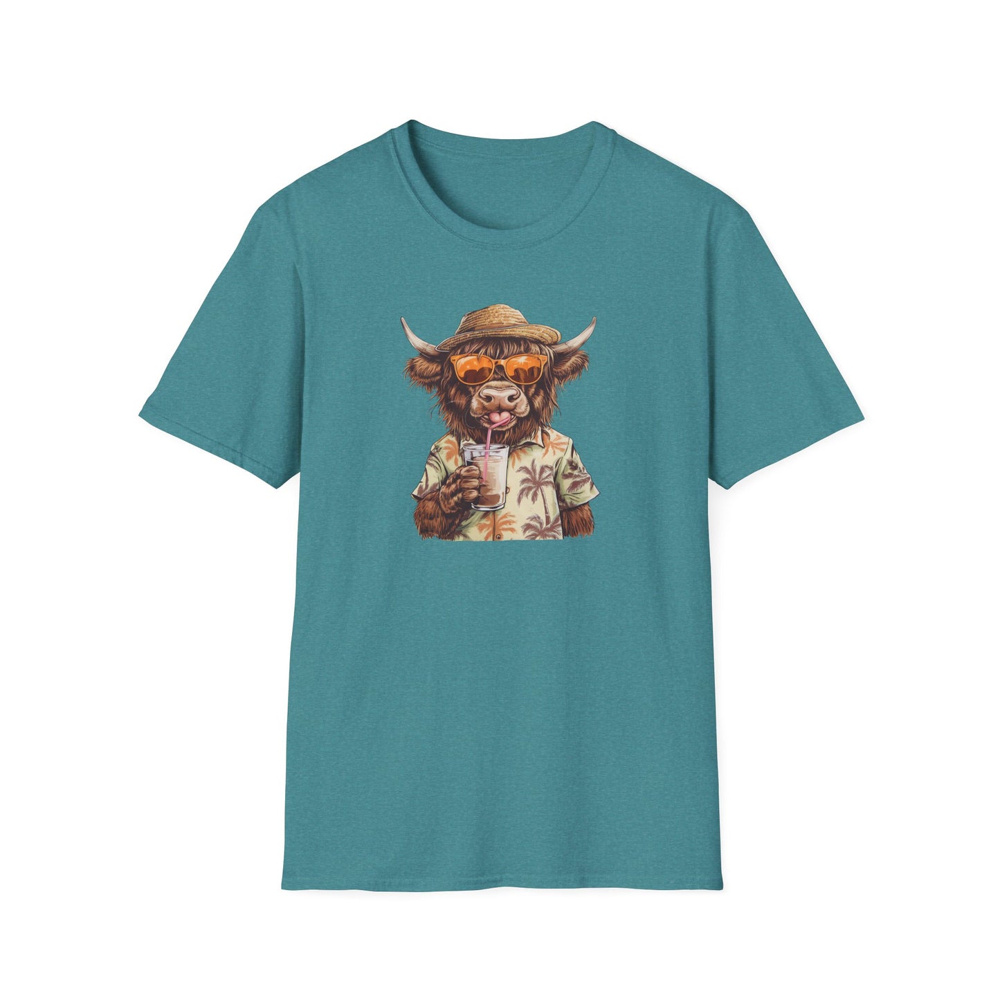 Panama Jack Highland cow tee