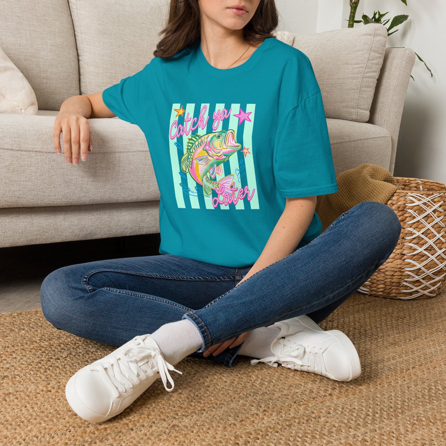 Catch ya Later- tee - Gildan softstyle