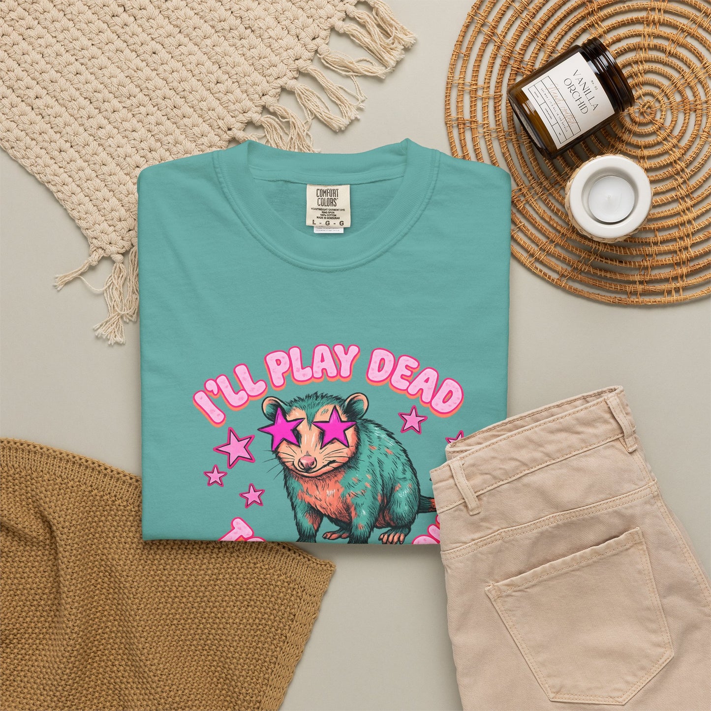 Funny Cat T-Shirt — "I'll Play Dead to Avoid You" Cute Sarcastic Graphic Tee