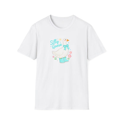 Silly Goose T-Shirt — Cute Duck Illustration Tee for Kids & Animal Lovers