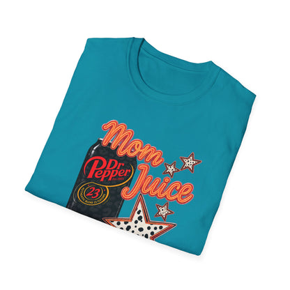 Mom Juice Dr Pepper T-Shirt – Retro Soda Graphic Tee for Moms