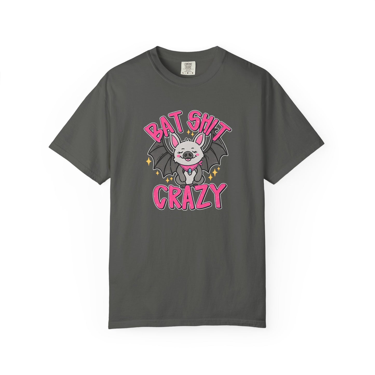 Bat Shit Crazy Bat T-Shirt — Cute Funny Vampire Bat Tee for Bat Lovers
