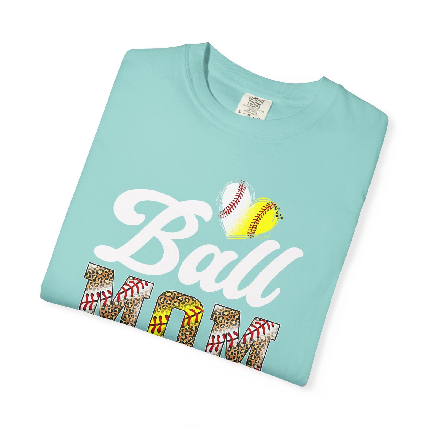 Mom Floral Pattern T-Shirt — Colorful Floral "MOM" Graphic Tee