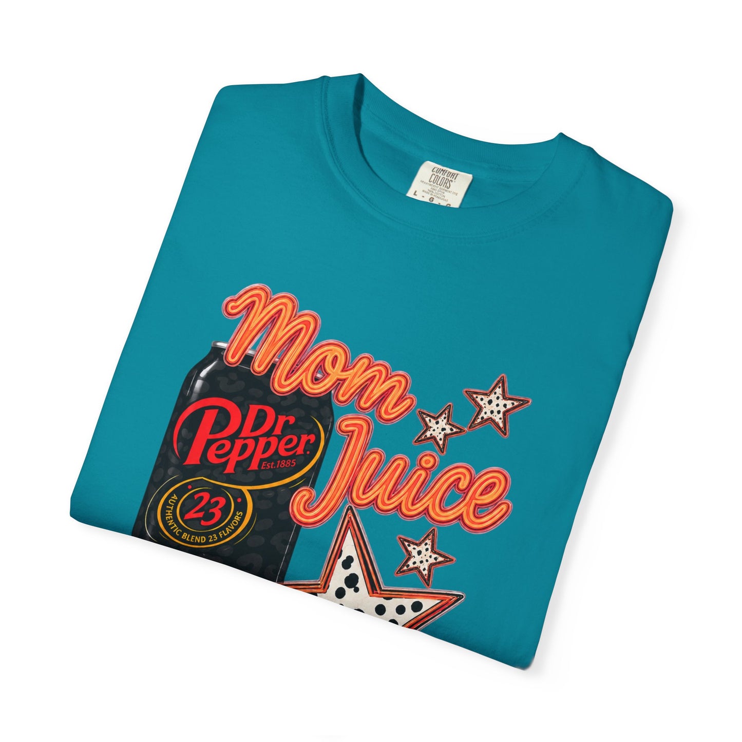Mom Juice T-Shirt — Retro Dr Pepper Can Graphic Tee
