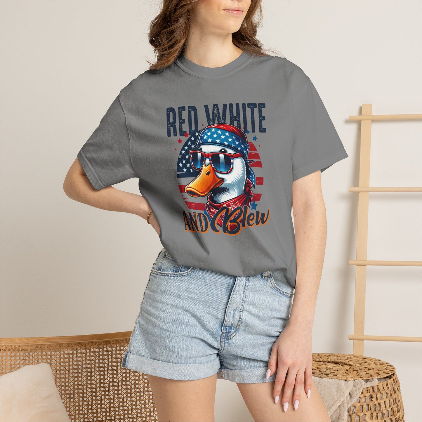 Patriotic Duck “Red White and Blew” T-Shirt