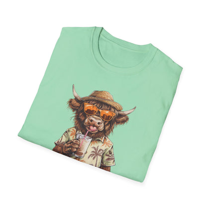 Panama Jack Highland cow tee