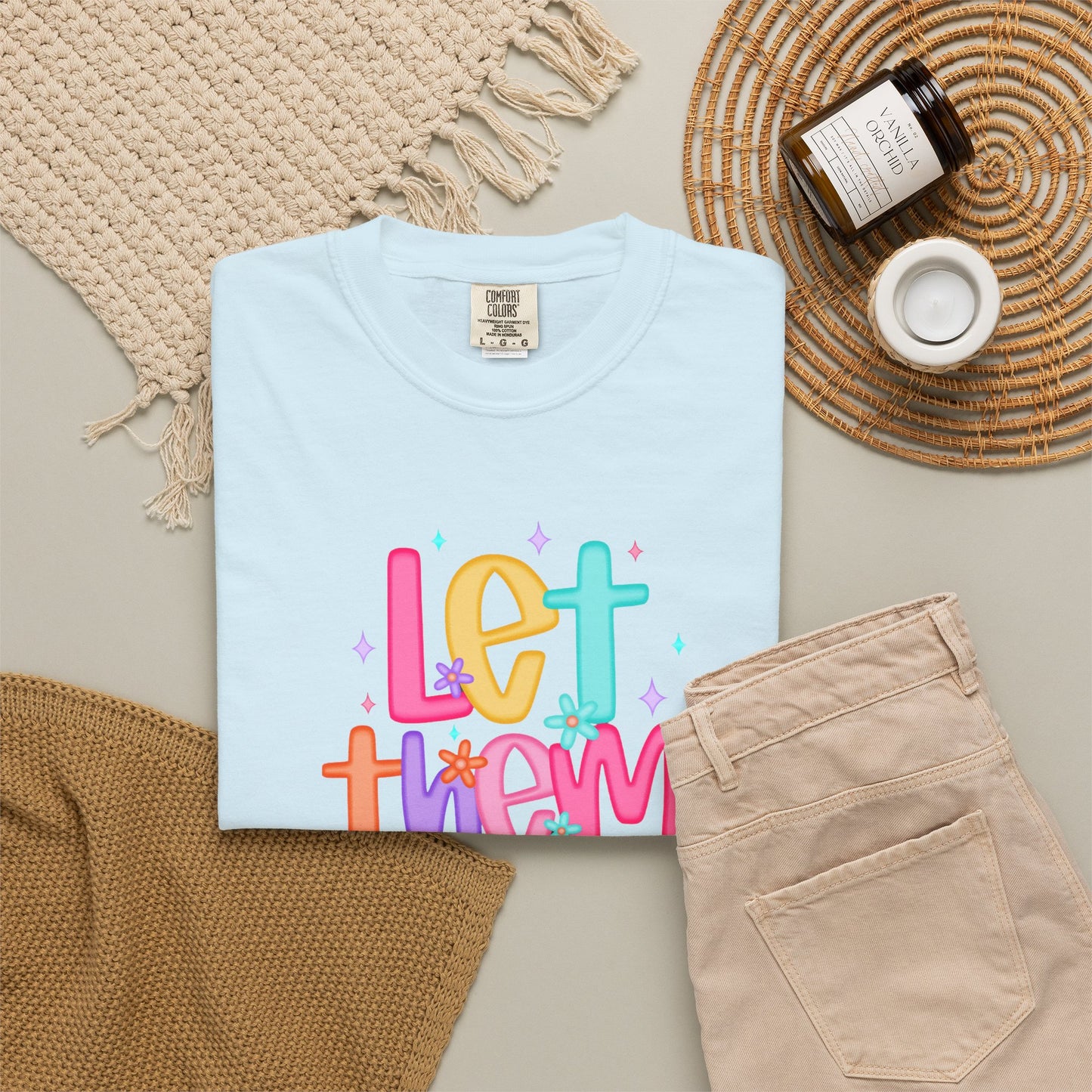 Let Them T-Shirt — Colorful Positive Kids & Pride Tee