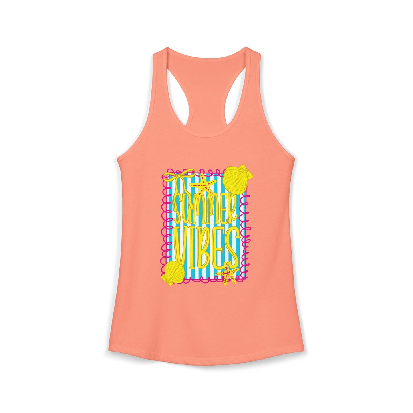 Summer Vibes Racerback Tank