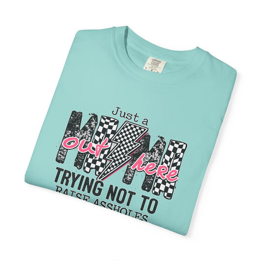 Mom Trying Not To Raise Assholes T-Shirt