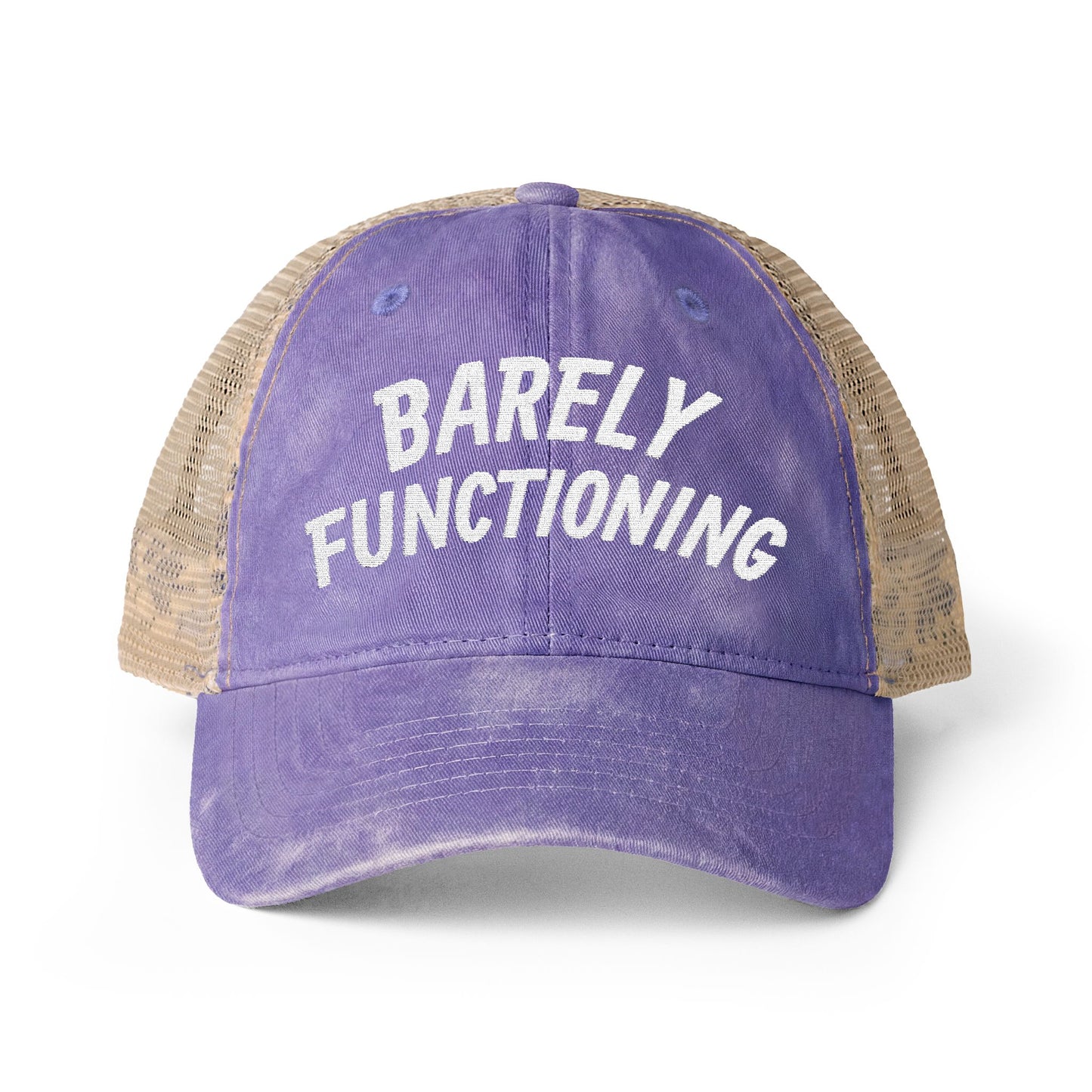 Women's Washed Mesh-Back Cap
