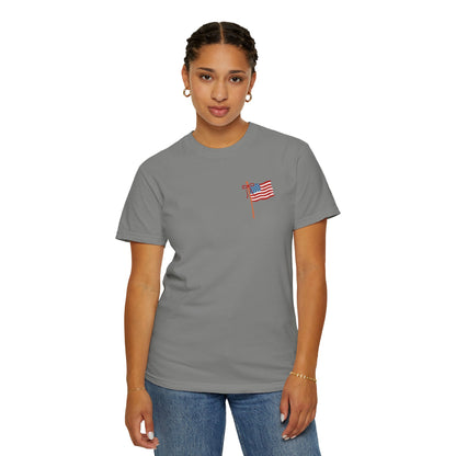Hot Dog Graphic T-Shirt — "Bad Day to Be a Hot Dog" Patriotic Tee