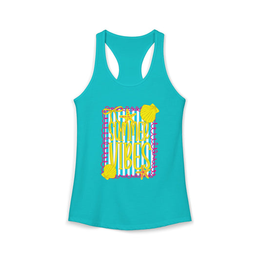 Summer Vibes Racerback Tank