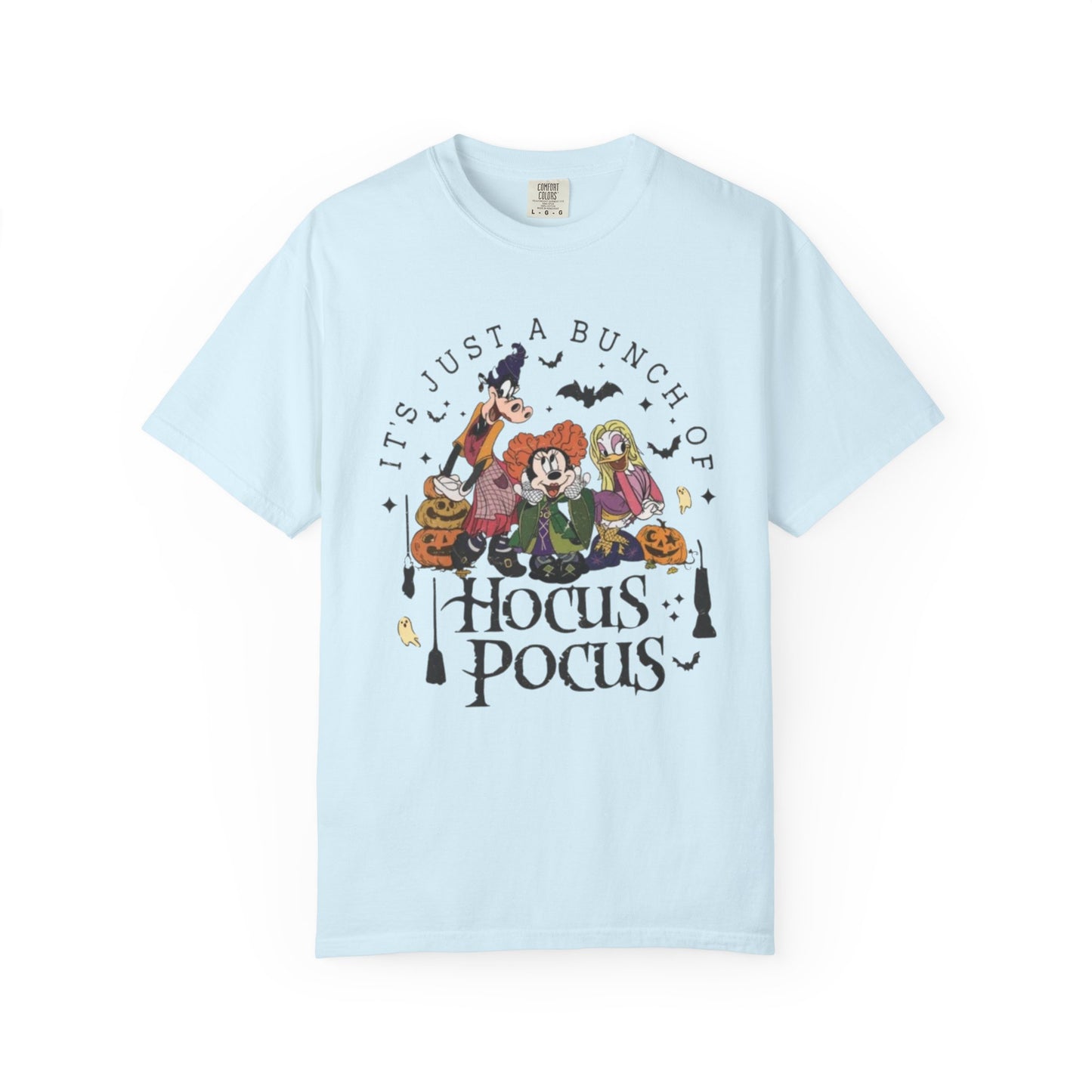 Hocus Pocus Halloween T-Shirt — "It's Just a Bunch of Hocus Pocus" Vintage Witch Tee