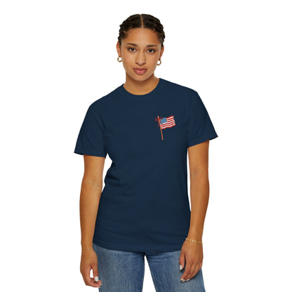 Hot Dog Graphic T-Shirt — "Bad Day to Be a Hot Dog" Patriotic Tee