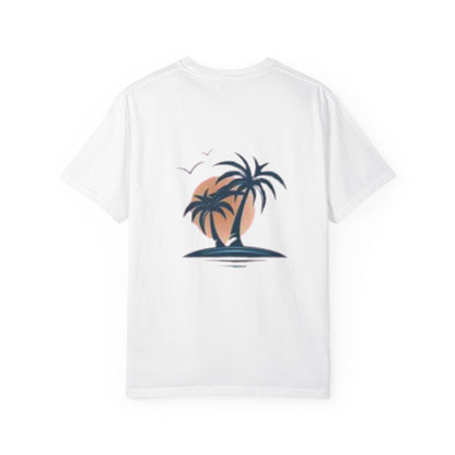 Palm Trees In the Sun, Front & Back T-shirt