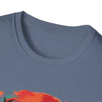 Sea Turtle Sunset T-Shirt — Tropical Beach Graphic Tee