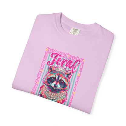 Feral Raccoon comfort color T-shirt