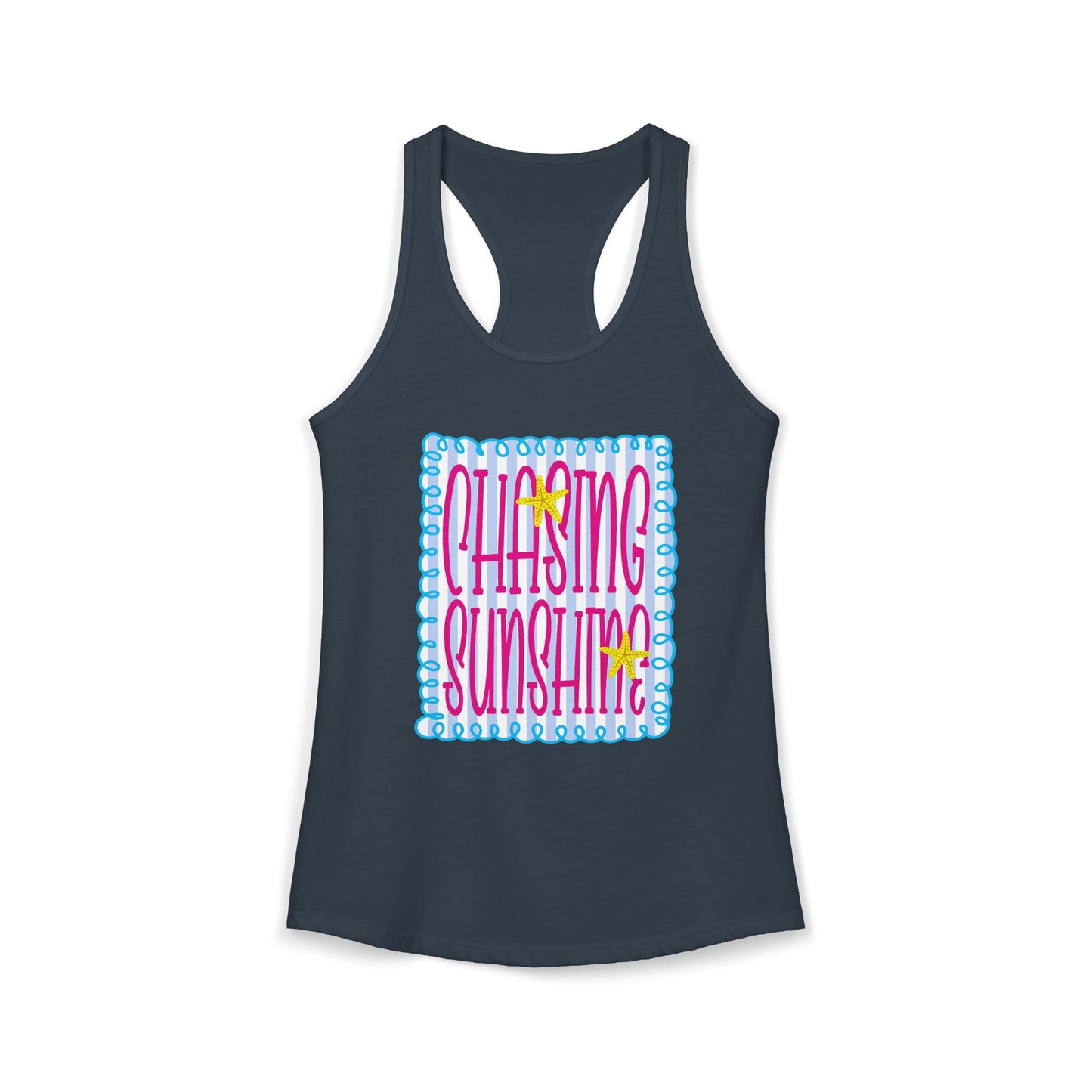 Chasing sunshine Racerback Tank