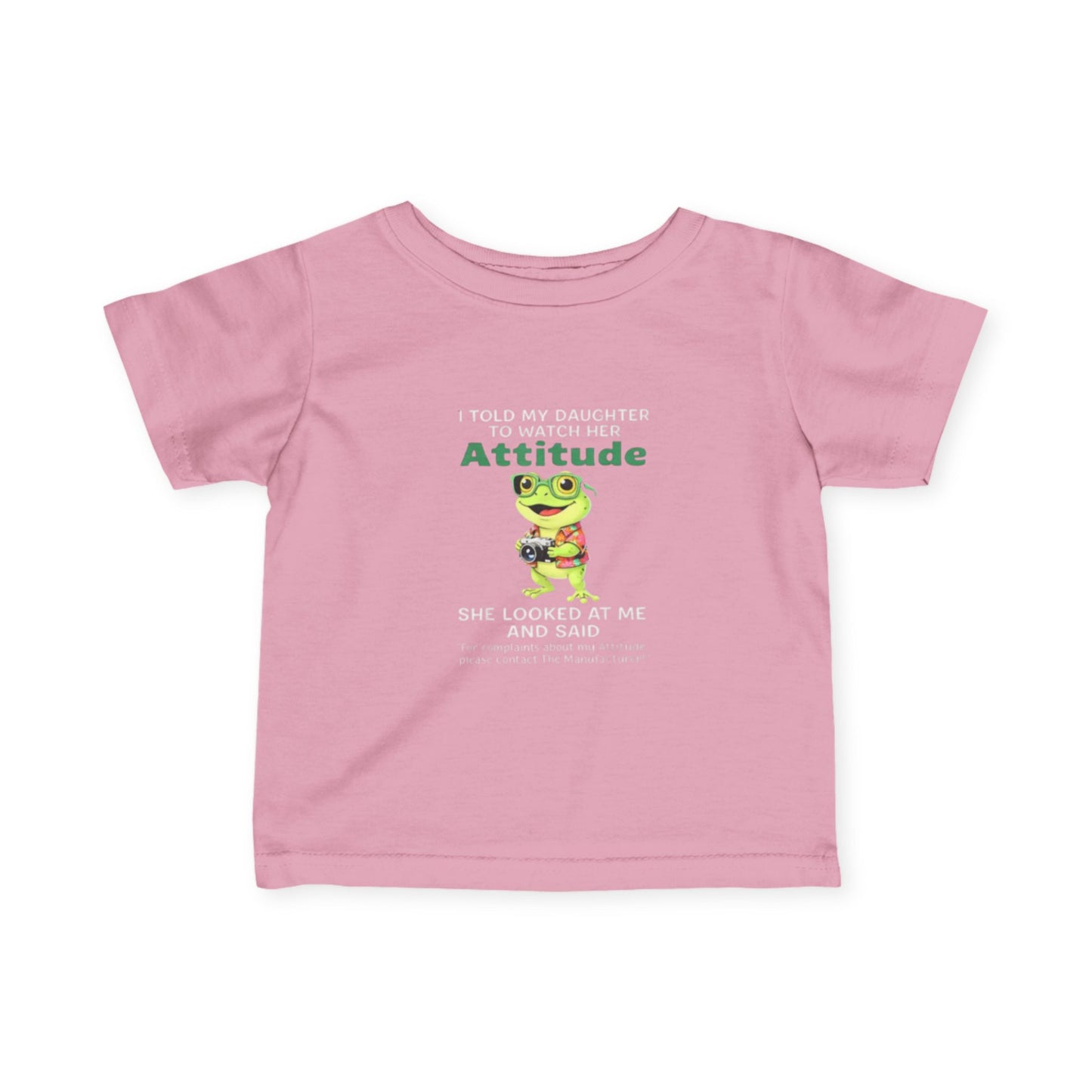 Daughter Complaints, Contact the Manufacturer Infant Fine Jersey Tee