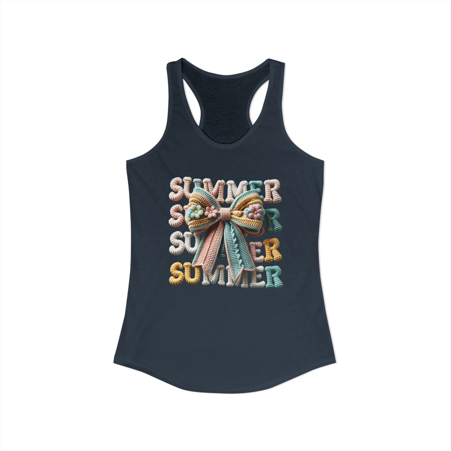 Summer yard bow Racerback Tank