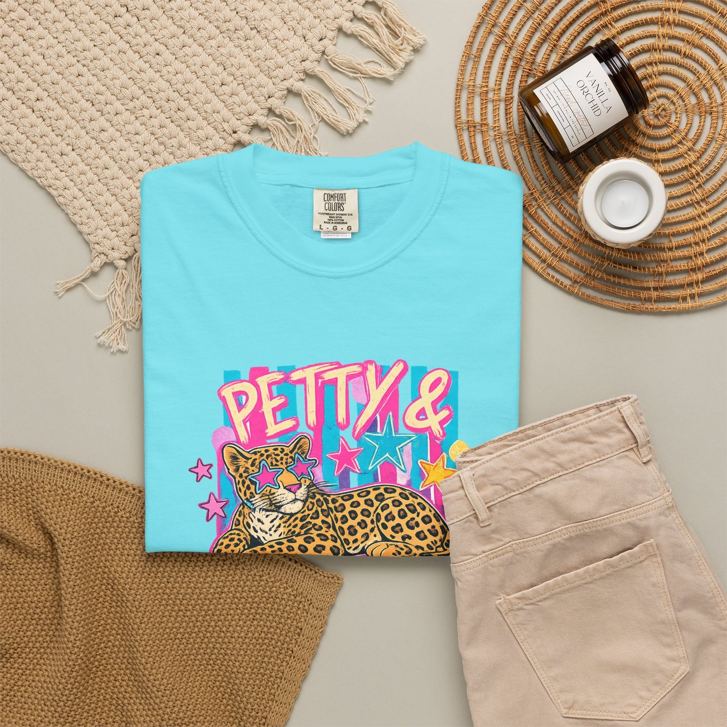 Petty & Predatory Leopard Graphic T-Shirt