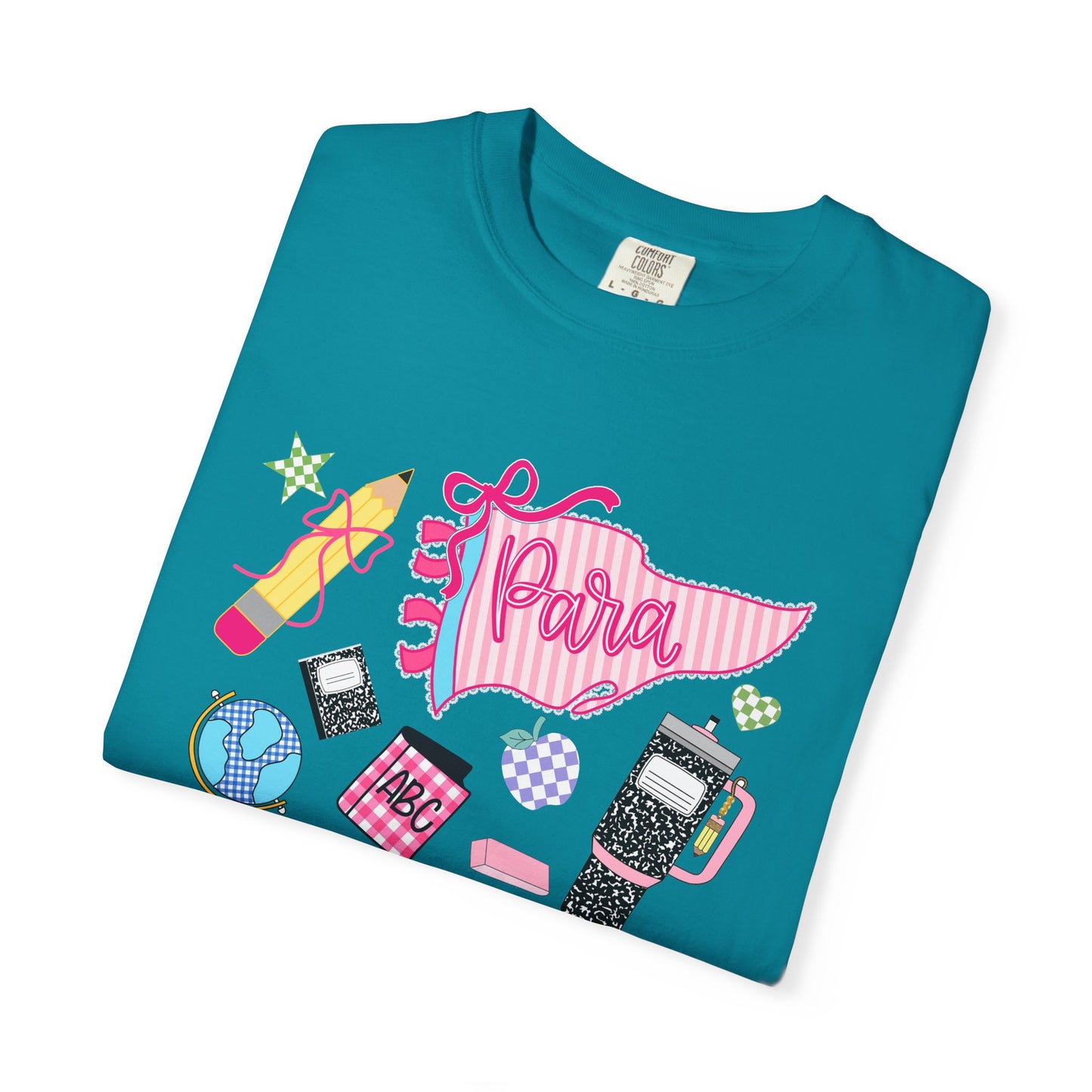 Retro 'Para' Collage T-Shirt — 90s Aesthetic Phone & Makeup Graphic Tee