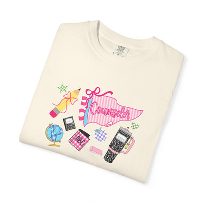 Retro Teen Essentials Graphic T-Shirt — 'Cassette' Collage Design