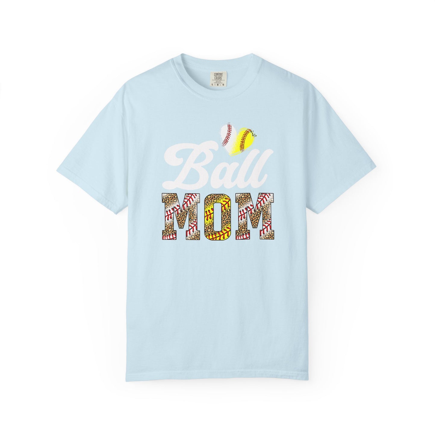 Mom Floral Pattern T-Shirt — Colorful Floral "MOM" Graphic Tee