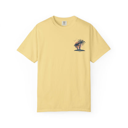 Palm Trees In the Sun, Front & Back T-shirt