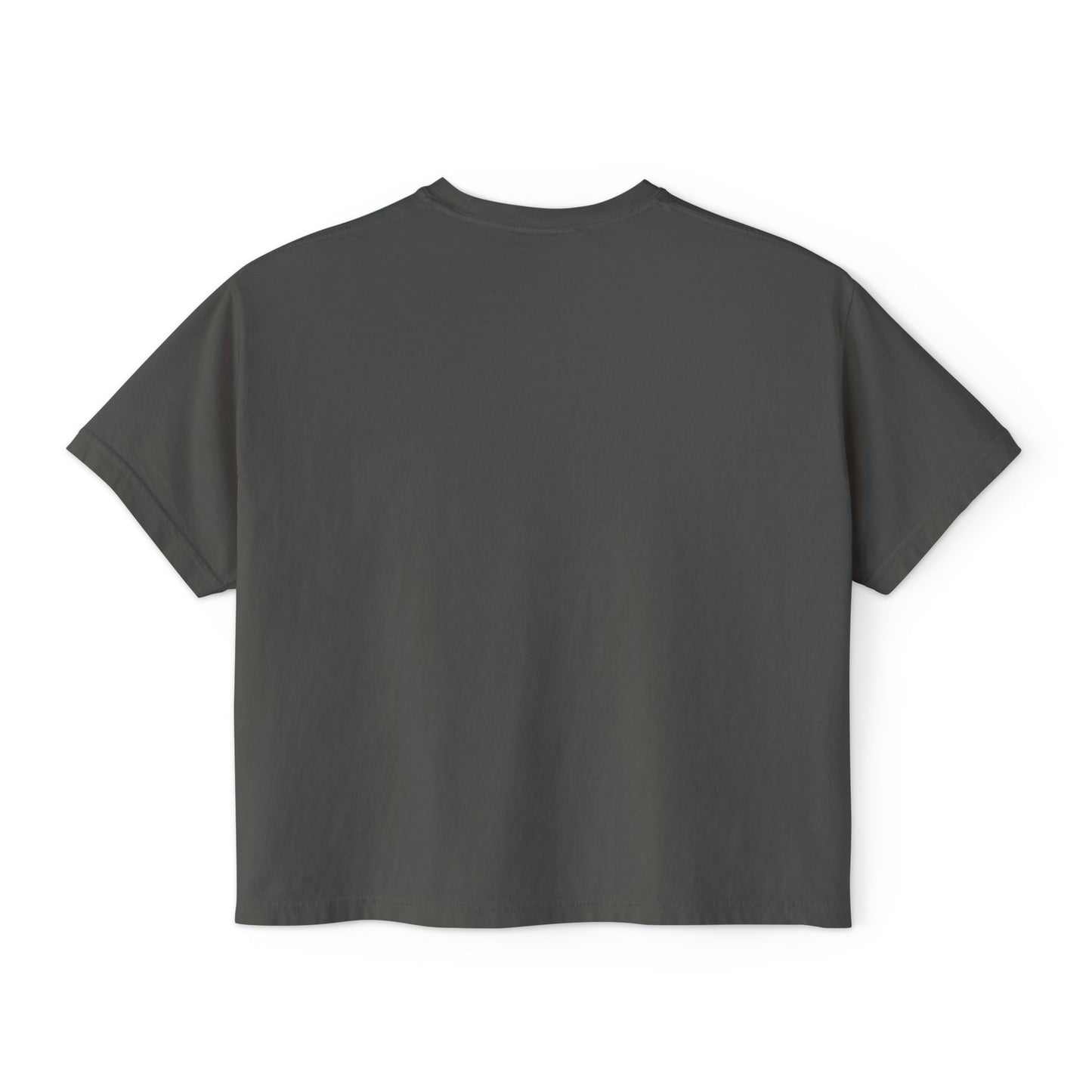 Retro Neon Makeup Graphic Tee — Women's Boxy Tee