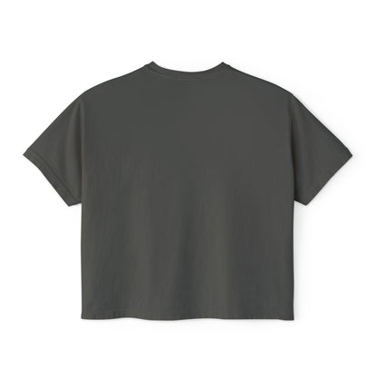 Retro Neon Makeup Graphic Tee — Women's Boxy Tee