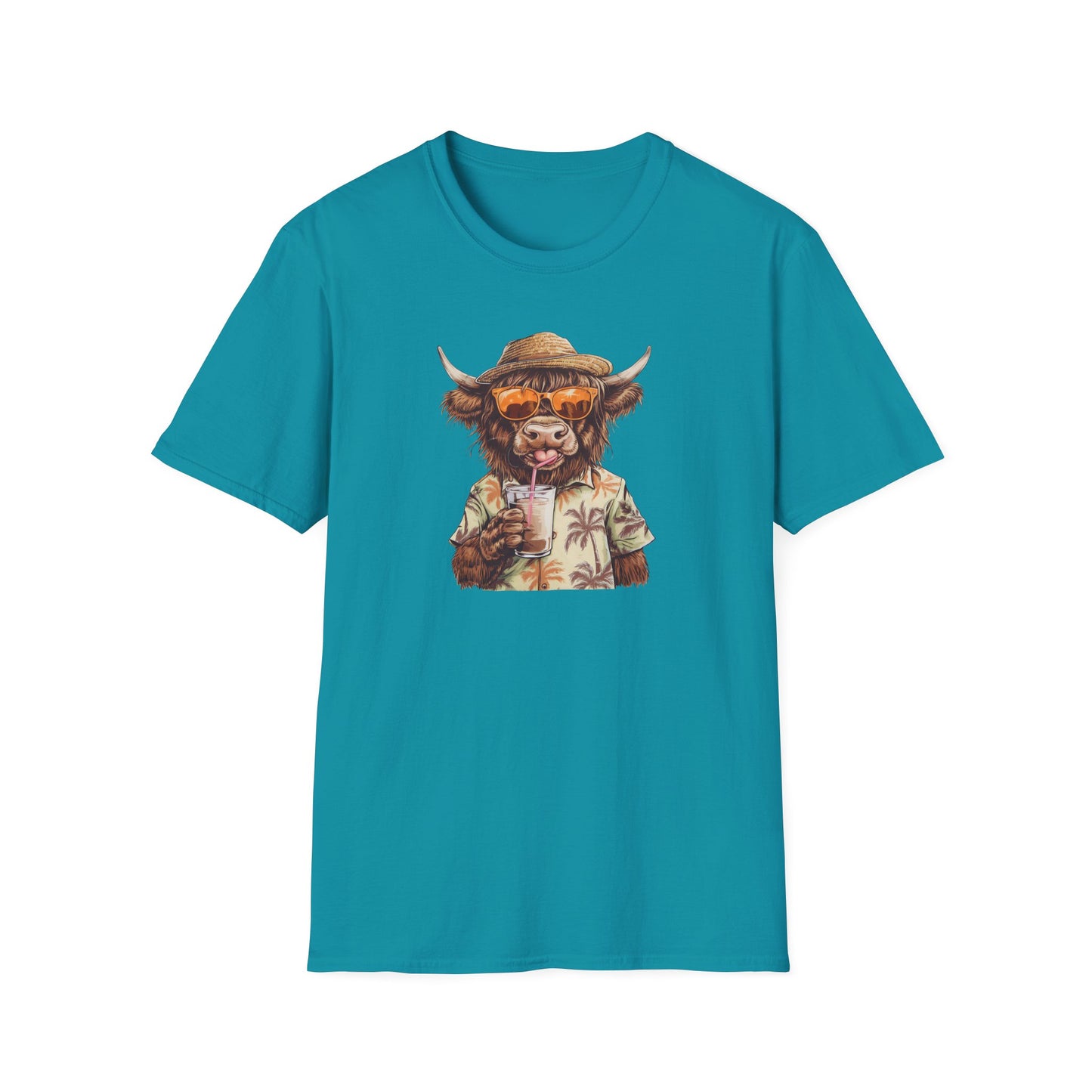 Panama Jack Highland cow tee