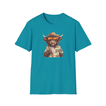 Panama Jack Highland cow tee