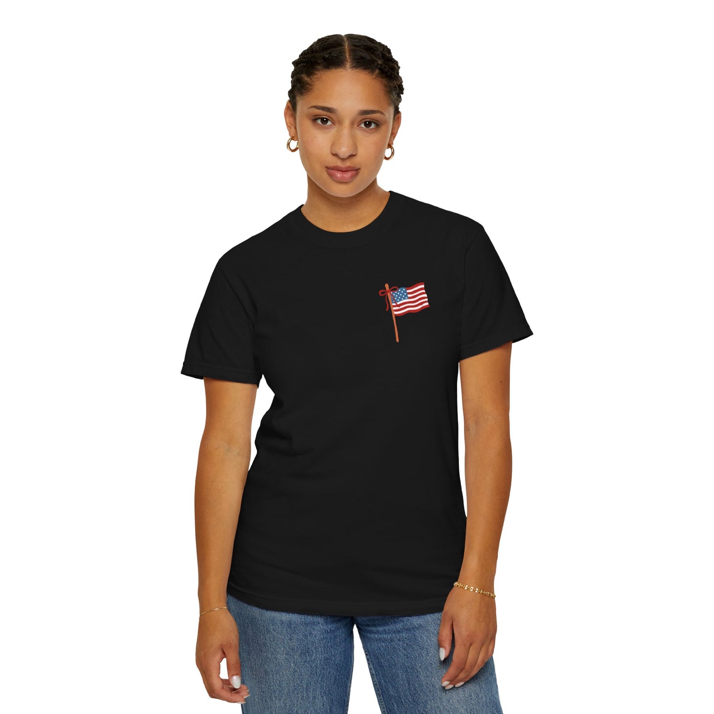 Hot Dog Graphic T-Shirt — "Bad Day to Be a Hot Dog" Patriotic Tee