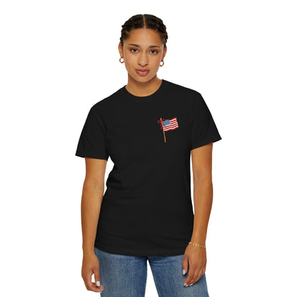 Hot Dog Graphic T-Shirt — "Bad Day to Be a Hot Dog" Patriotic Tee