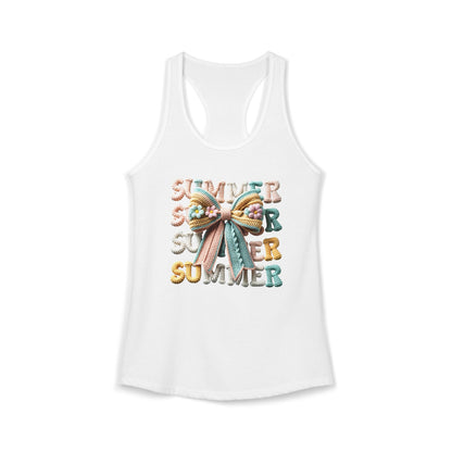 Summer yard bow Racerback Tank