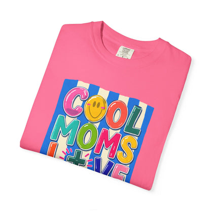 Cool Moms Love Jesus T-Shirt — Colorful Retro Christian Graphic Tee