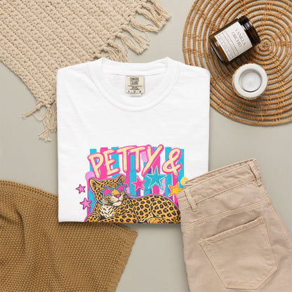 Petty & Predatory Leopard Graphic T-Shirt