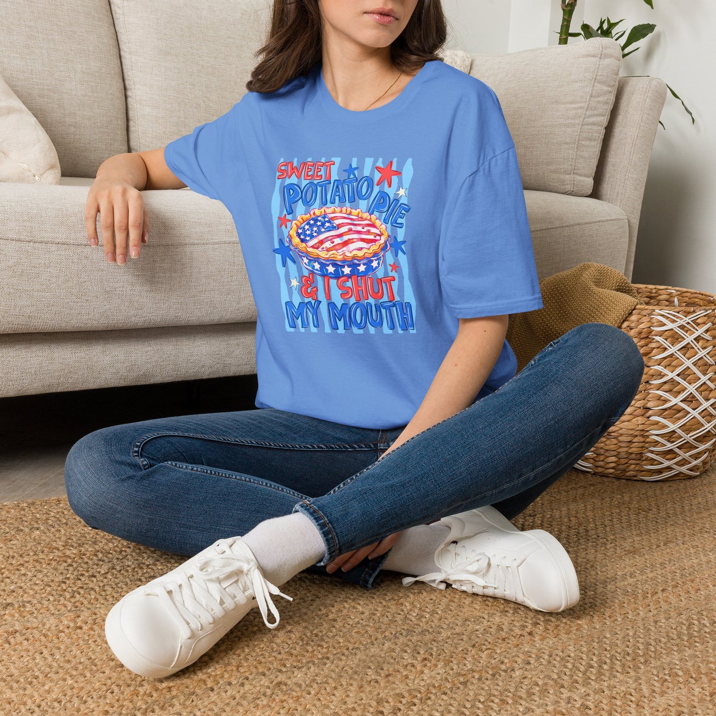 T-Shirt — 'Sweet Potato Pie' Patriotic Graphic Tee