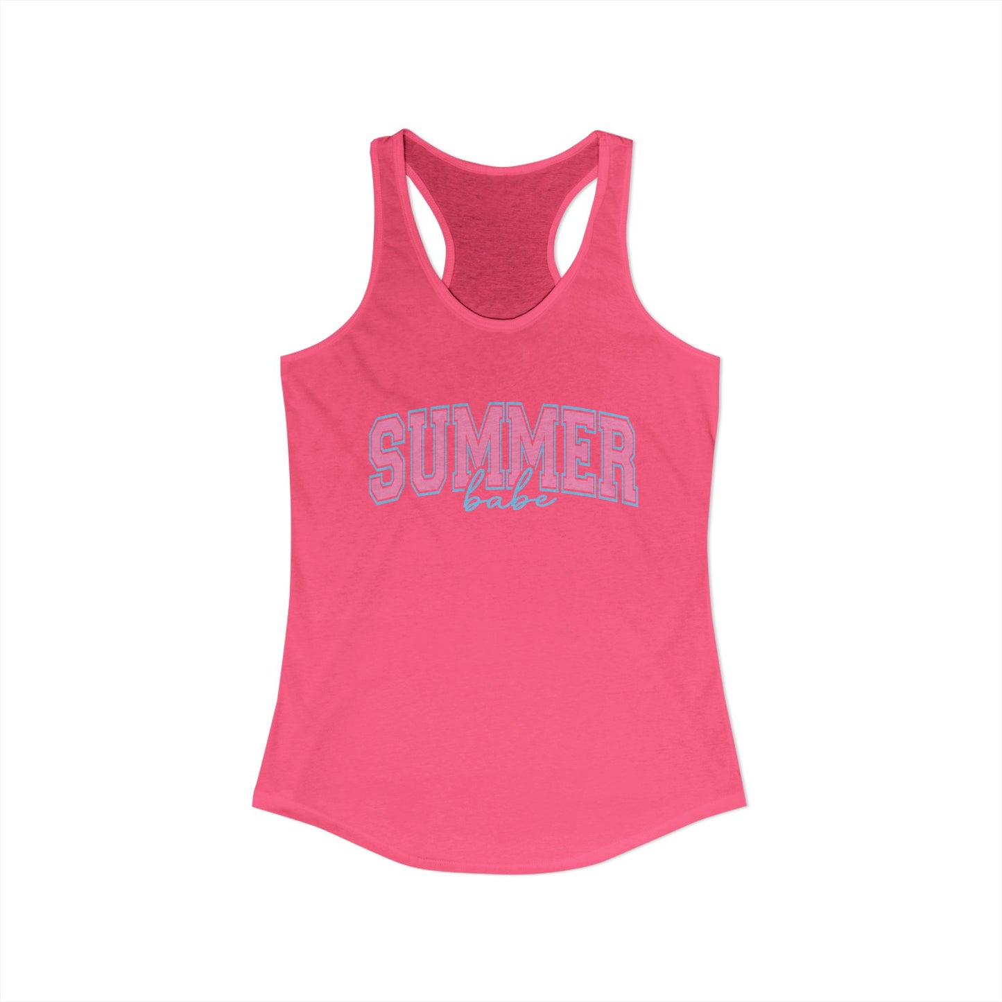 Summer babe Racerback Tank