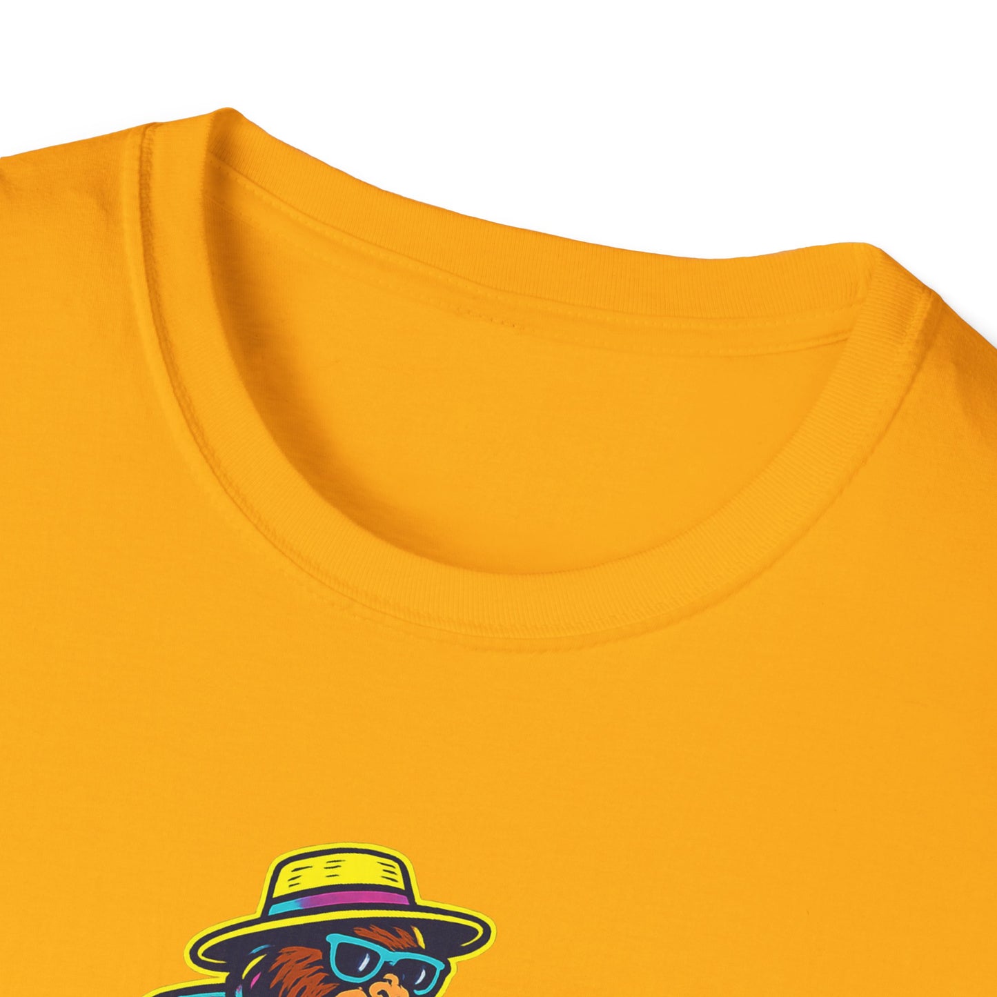 Beach Vacation Bigfoot Tee — Funny Sasquatch with Flamingo Float Shirt