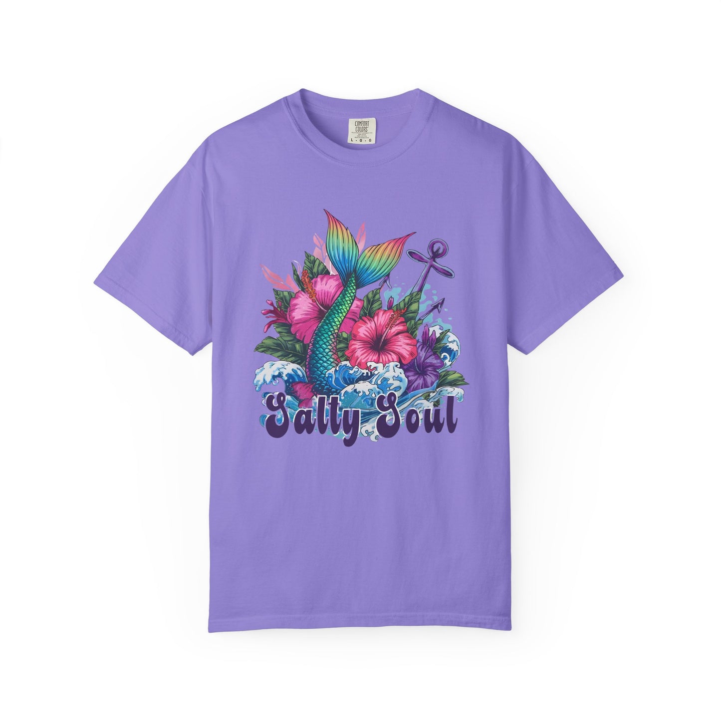 Salty Soul Mermaid Tail T-shirt