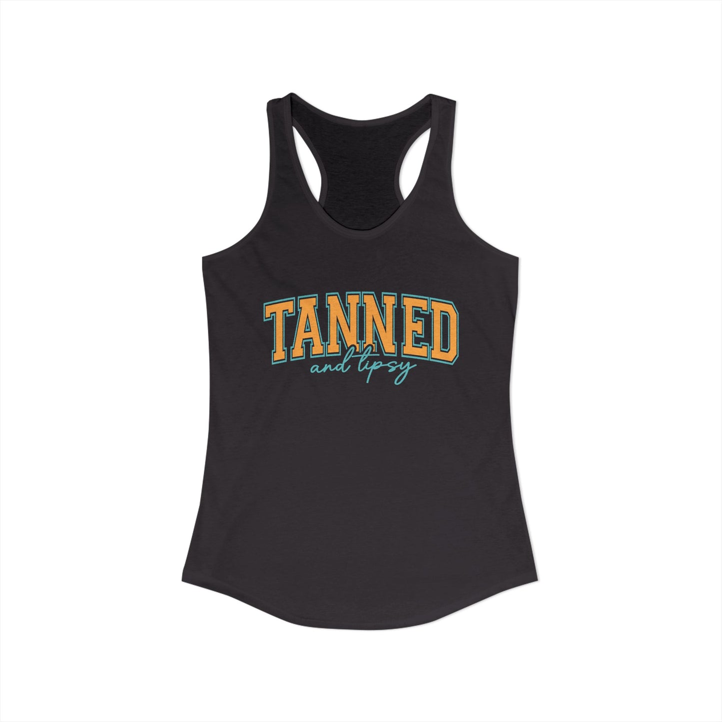 Tanned & Tipsy Racerback Tank