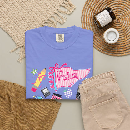 Retro 'Para' Collage T-Shirt — 90s Aesthetic Phone & Makeup Graphic Tee